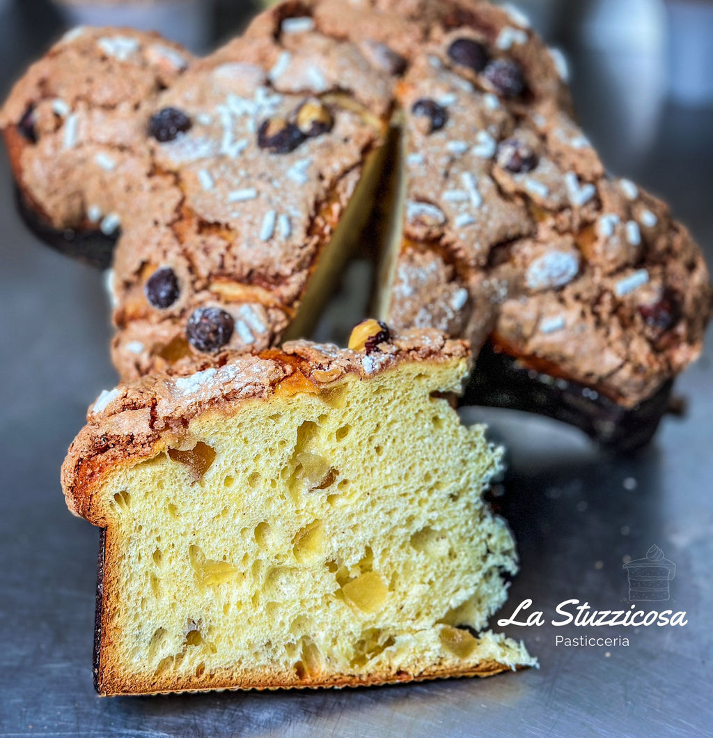 Panettoni e Colombe ARTIGIANALI da 1 kg farciti con vari gusti -  2 confezioni da 1 kg