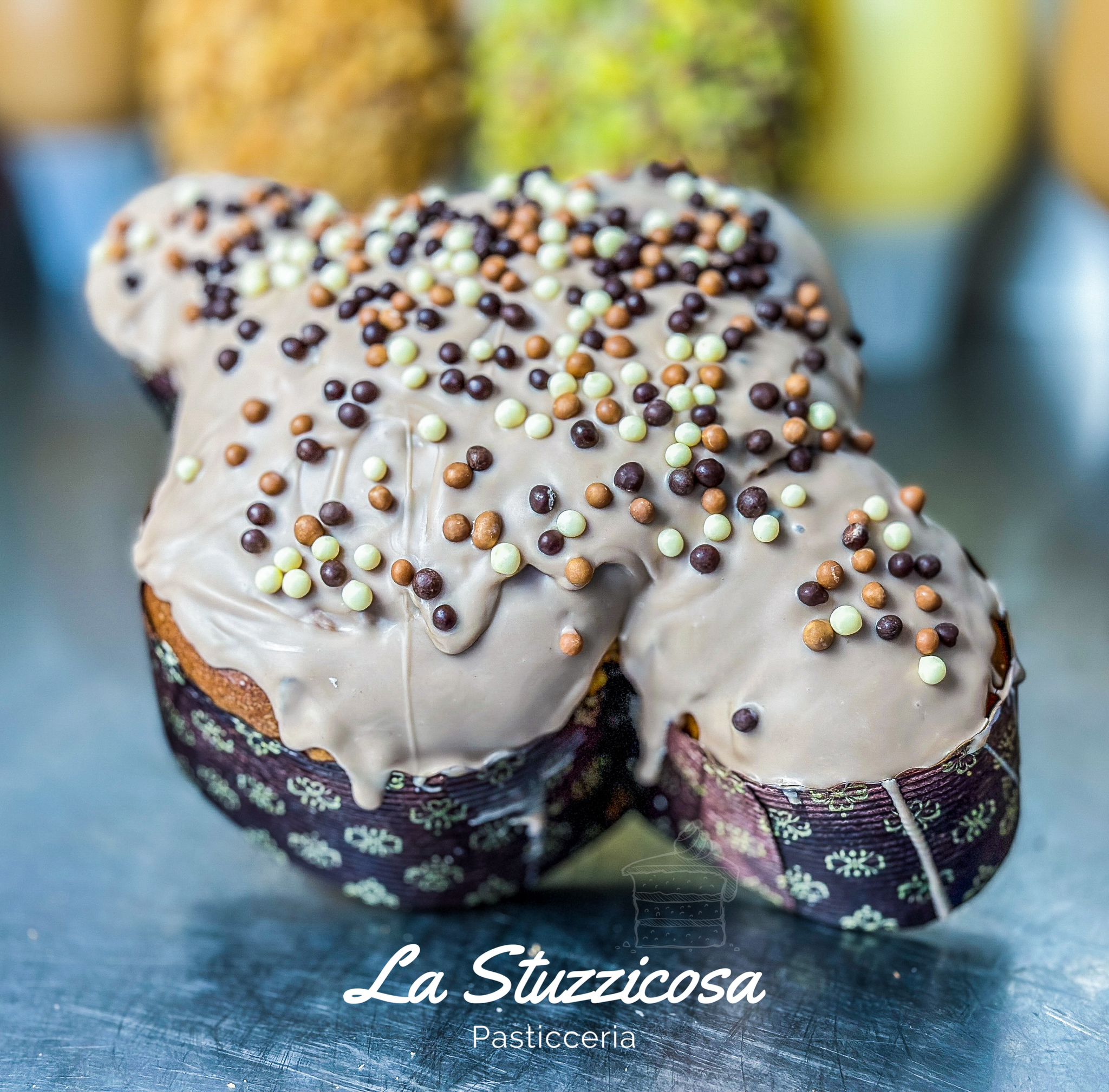 Panettoni e Colombe ARTIGIANALI da 1 kg farciti con vari gusti -  2 confezioni da 1 kg